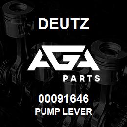 00091646 Deutz PUMP LEVER | AGA Parts