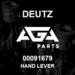 00091679 Deutz HAND LEVER | AGA Parts