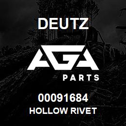 00091684 Deutz HOLLOW RIVET | AGA Parts