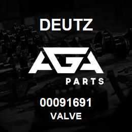 00091691 Deutz VALVE | AGA Parts