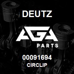 00091694 Deutz CIRCLIP | AGA Parts