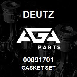00091701 Deutz GASKET SET | AGA Parts