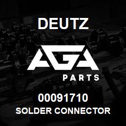 00091710 Deutz SOLDER CONNECTOR | AGA Parts