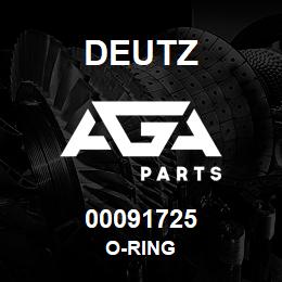 00091725 Deutz O-RING | AGA Parts