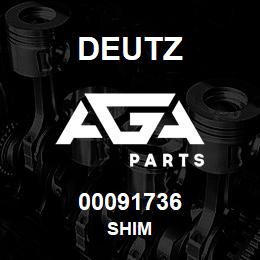 00091736 Deutz SHIM | AGA Parts