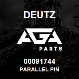 00091744 Deutz PARALLEL PIN | AGA Parts