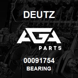 00091754 Deutz BEARING | AGA Parts