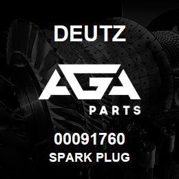 00091760 Deutz SPARK PLUG | AGA Parts
