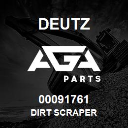 00091761 Deutz DIRT SCRAPER | AGA Parts