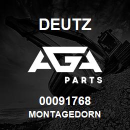 00091768 Deutz MONTAGEDORN | AGA Parts
