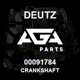 00091784 Deutz CRANKSHAFT | AGA Parts