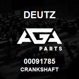 00091785 Deutz CRANKSHAFT | AGA Parts