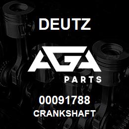 00091788 Deutz CRANKSHAFT | AGA Parts