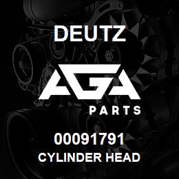 00091791 Deutz CYLINDER HEAD | AGA Parts