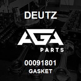 00091801 Deutz GASKET | AGA Parts