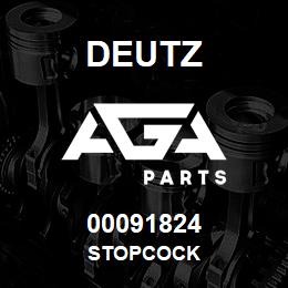 00091824 Deutz STOPCOCK | AGA Parts