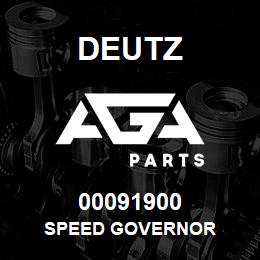 00091900 Deutz SPEED GOVERNOR | AGA Parts