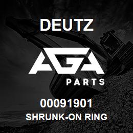 00091901 Deutz SHRUNK-ON RING | AGA Parts