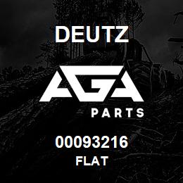 00093216 Deutz FLAT | AGA Parts