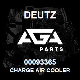 00093365 Deutz CHARGE AIR COOLER | AGA Parts
