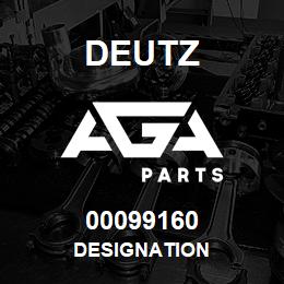 00099160 Deutz DESIGNATION | AGA Parts
