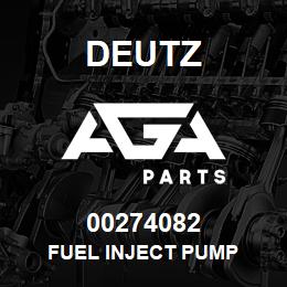 00274082 Deutz FUEL INJECT PUMP | AGA Parts