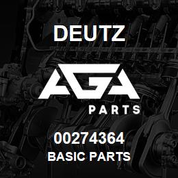 00274364 Deutz BASIC PARTS | AGA Parts