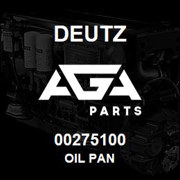 00275100 Deutz OIL PAN | AGA Parts