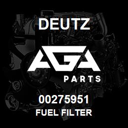 00275951 Deutz FUEL FILTER | AGA Parts