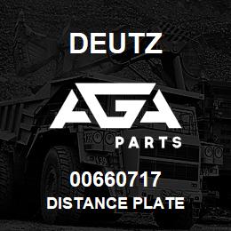 00660717 Deutz DISTANCE PLATE | AGA Parts