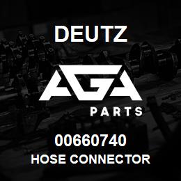 00660740 Deutz HOSE CONNECTOR | AGA Parts