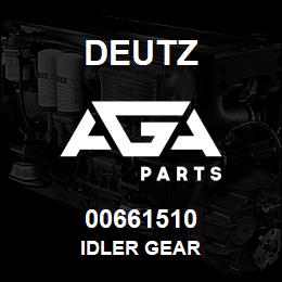 00661510 Deutz IDLER GEAR | AGA Parts