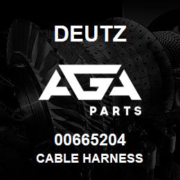 00665204 Deutz CABLE HARNESS | AGA Parts