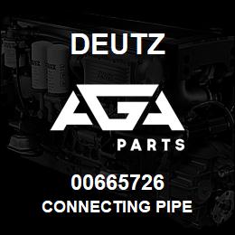 00665726 Deutz CONNECTING PIPE | AGA Parts