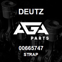 00665747 Deutz STRAP | AGA Parts