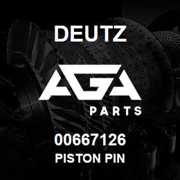 00667126 Deutz PISTON PIN | AGA Parts
