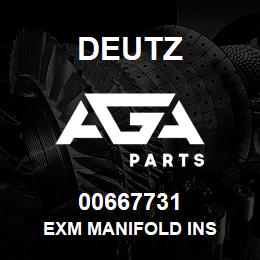 00667731 Deutz EXM MANIFOLD INS | AGA Parts