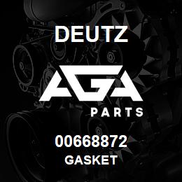 00668872 Deutz GASKET | AGA Parts