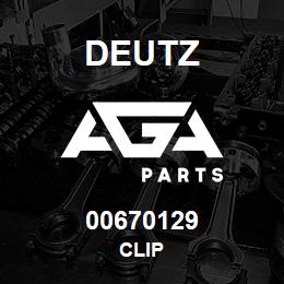 00670129 Deutz CLIP | AGA Parts