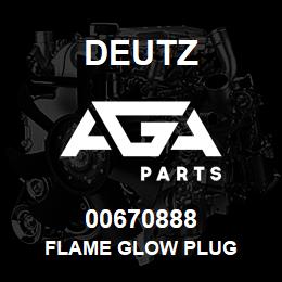 00670888 Deutz FLAME GLOW PLUG | AGA Parts