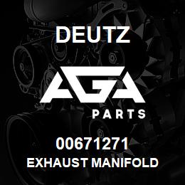 00671271 Deutz EXHAUST MANIFOLD | AGA Parts