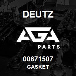 00671507 Deutz GASKET | AGA Parts