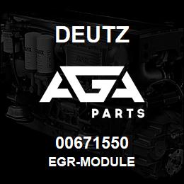 00671550 Deutz EGR-MODULE | AGA Parts