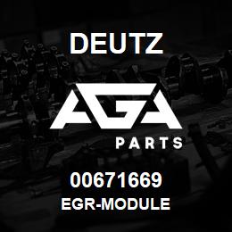 00671669 Deutz EGR-MODULE | AGA Parts