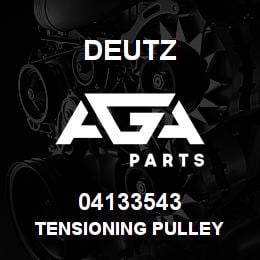 04133543 Deutz TENSIONING PULLEY | AGA Parts
