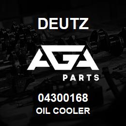 04300168 Deutz OIL COOLER | AGA Parts