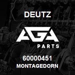 60000451 Deutz MONTAGEDORN | AGA Parts