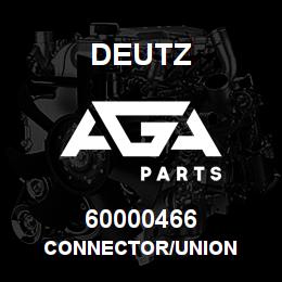 60000466 Deutz CONNECTOR/UNION | AGA Parts