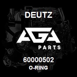 60000502 Deutz O-RING | AGA Parts