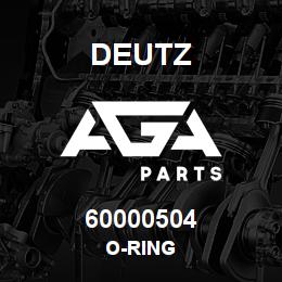 60000504 Deutz O-RING | AGA Parts